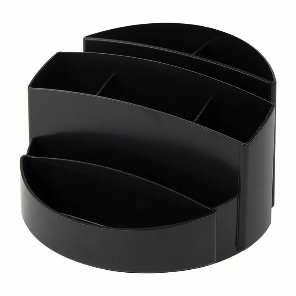 Подставка канцелярская Brauberg Office - 8 отделений - 133*133*80 мм - Черная Подставка канцелярская Brauberg Office - 8 отделений - 133*133*80 мм - Черная