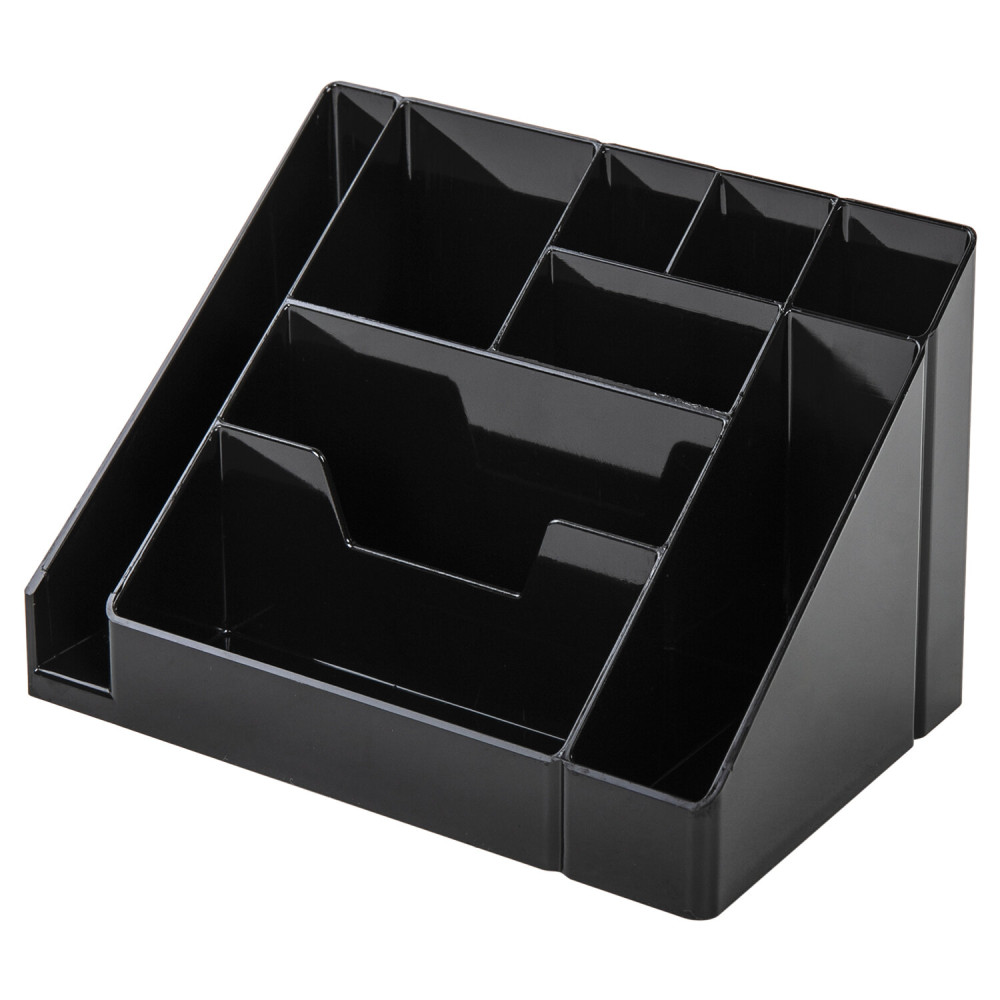 Подставка-органайзер Brauberg Grand Office - 9 отделений - Черная Подставка-органайзер Brauberg Grand Office - 9 отделений - Черная