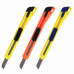 Нож канцелярский Brauberg Classic - 9 мм Нож канцелярский Brauberg Classic - 9 мм