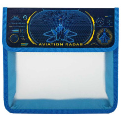 Папка для тетрадей Юнландия Aviator - 2 отделения - А5 - На липучке Папка для тетрадей Юнландия Aviator - 2 отделения - А5 - На липучке