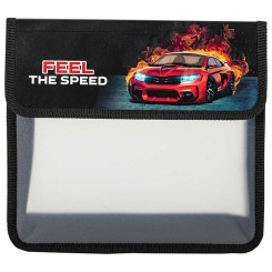 Папка для тетрадей Юнландия Feel the speed - 2 отделения - А5 - На липучке Папка для тетрадей Юнландия Feel the speed - 2 отделения - А5 - На липучке