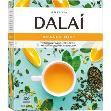Чай Dalai Orange Mint - Зеленый - 100*1.5 г