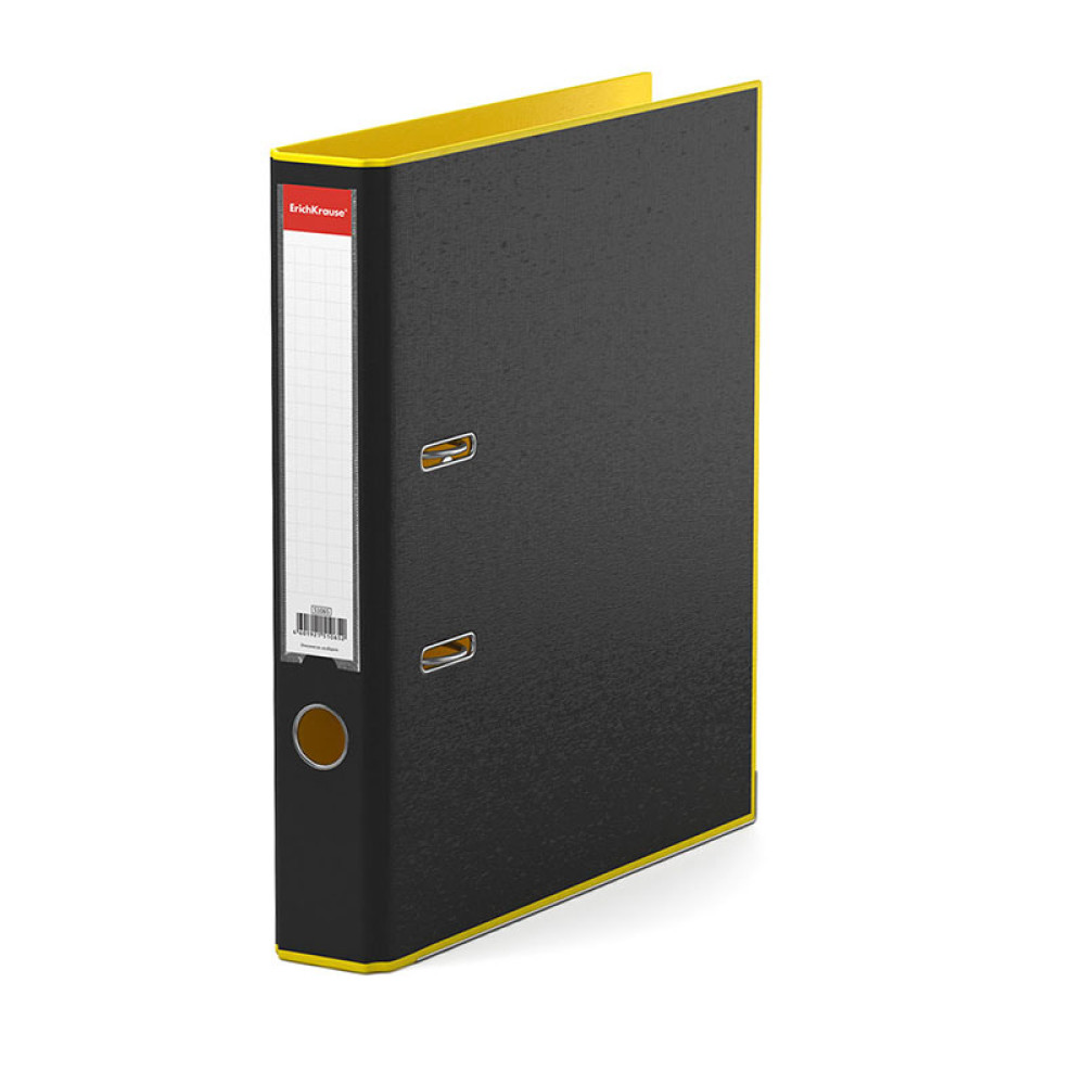 Папка-регистратор Erich Krause Accent - 50 мм - Желтый Папка-регистратор Erich Krause Accent - 50 мм - Желтый