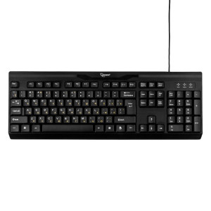 Клавиатура Gembird КВ-8335U-BL - USB - Проводная