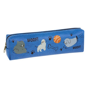 Пенал-косметичка Meshu Woof - 200*55*40 мм - Искусственная кожа