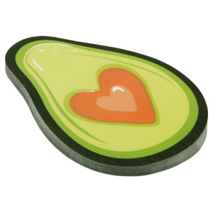 Липкий блок фигурный Meshu Avocado - 50 листов