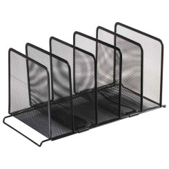 Подставка канцелярская Brauberg Germanium - 5 отделений - Металлическая - Черная Подставка канцелярская Brauberg Germanium - 5 отделений - Металлическая - Черная