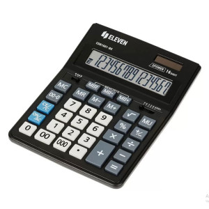 Калькулятор настольный Eleven Business Line CDB1601-ВК - 16 разрядов - Черный
