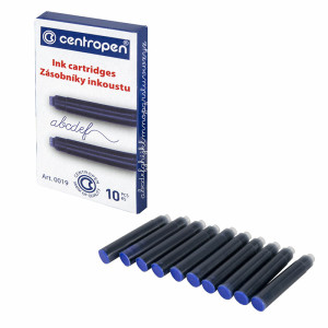 Картриджи чернильные Centropen - Синие - 10 шт
