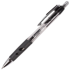 Ручка гелевая Brauberg Officer - 0,5 мм - Черная