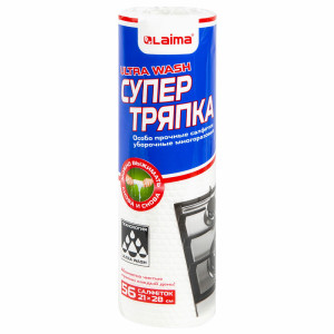 Салфетки вискозные Laima - 56 шт - Белые