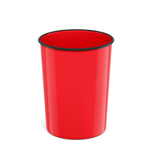 Корзина для бумаг Erich Krause Classic - 13,5 л - Красная