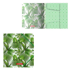 Папка на резинке Erich Krause Tropical Leaves - А5 - 550 мкм