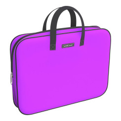 Портфель-папка Erich Krause Neon Violet - А4 - 1 отделение - На молнии Портфель-папка Erich Krause Neon Violet - А4 - 1 отделение - На молнии