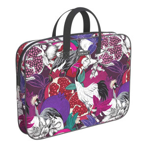 Портфель-папка Erich Krause Pomegranate - А4 - 1 отделение - На молнии