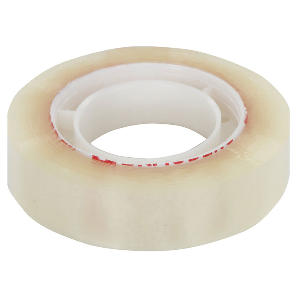 Скотч канцелярский Brauberg - 12 мм - 33 м - Прозрачный Скотч канцелярский Brauberg - 12 мм - 33 м - Прозрачный