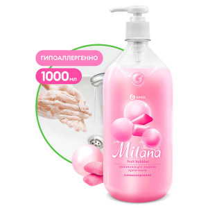 Мыло жидкое Grass Milana fruit bubbles - 1000 мл
