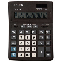 Калькулятор настольный Eleven Business Line CDB1201-BK - 12 разрядов - Черный