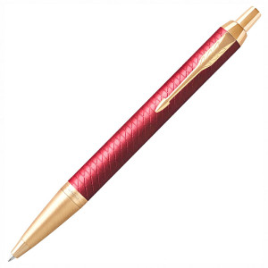 Авторучка шариковая Parker IM Premium Red GT - 1 мм - Синяя