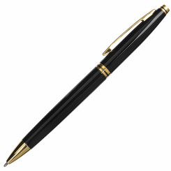 Ручка подарочная Brauberg De Luxe Black - 0,7 мм - Синяя