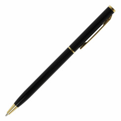 Ручка подарочная Brauberg Slim Black - 0,7 мм - Синяя