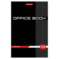 Книга канцелярская Brauberg - А4 - 128 листов - Клетка - Черная Книга канцелярская Brauberg - А4 - 128 листов - Клетка - Черная