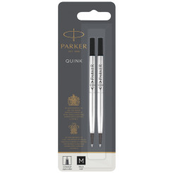 Стержень шариковый Parker Refill Roller Ball - 2 шт - Черный