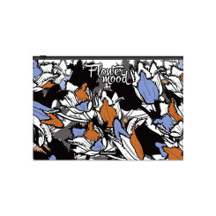Папка-конверт Erich Krause Tulips - 112*80 мм - zip-молния