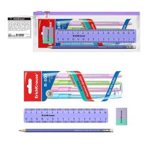 Набор в zip-пакете Erich Krause Pastel - 7 предметов