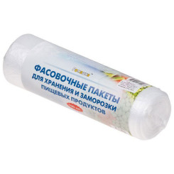 Пакеты фасовочные Ромашка для хранения и заморозки пищевых продуктов - 23*34 см