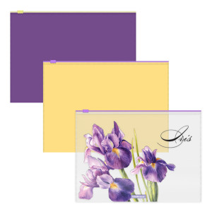 Папка-конверт Erich Krause Soft Iris - В5 - zip-молния