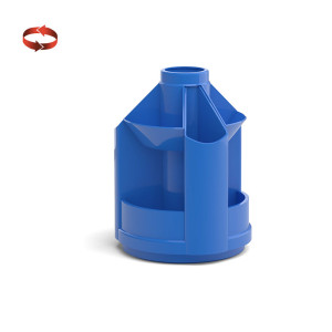 Подставка-органайзер Erich Krause Classic - Вращающаяся - 185*105*190 мм - Синий