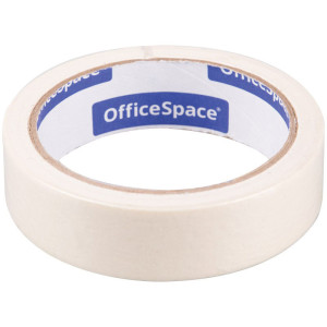 Скотч бумажный малярный OfficeSpace - 25 мм - 25 м