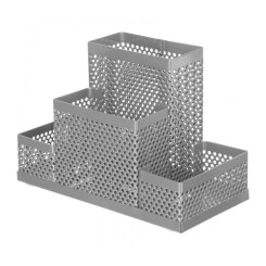 Подставка канцелярская Attache - Металлическая - Серебро Подставка канцелярская Attache - Металлическая - Серебро