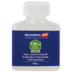 Лак акриловый глянцевый Brauberg - 100 мл