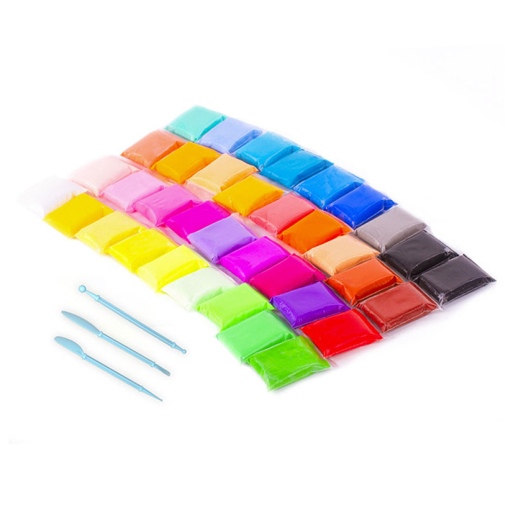 Пластилин супер легкий Юнландия - 36 шт - 360 г - Цветной Пластилин супер легкий Юнландия - 36 шт - 360 г - Цветной