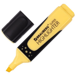 Маркер текстовый Brauberg Super Pastel - 1-5 мм - Ваниль Маркер текстовый Brauberg Super Pastel - 1-5 мм - Ваниль