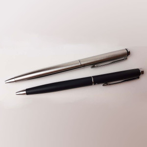 Ручка подарочная Parker - Поворотный корпус - Черная/серебро