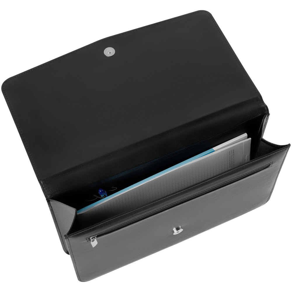 Папка деловая OfficeSpace Dorado - А4 - Кожзаменитель - Черная Папка деловая OfficeSpace Dorado - А4 - Кожзаменитель - Черная