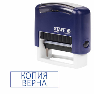 Штамп Staff Printer 9011T Копия верна - 38*14 мм