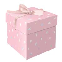 Коробка подарочная Meshu Hearts - 15*15*15 см