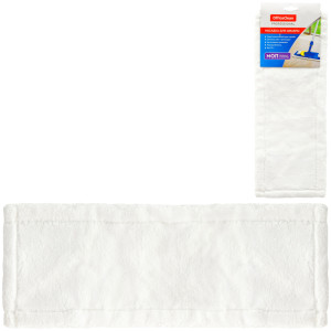Насадка для швабры OfficeClean Professional - 40*12 см - Уши - Белая