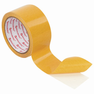 Скотч двусторонний Brauberg - Тканевая основа - 50 мм*10 м