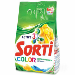 Стиральный порошок Sorti Color - Белый - 3 кг