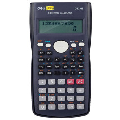 Инженерный калькулятор Deli D82МS - 10+2 разрядный