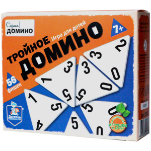Игра настольная Тройное домино