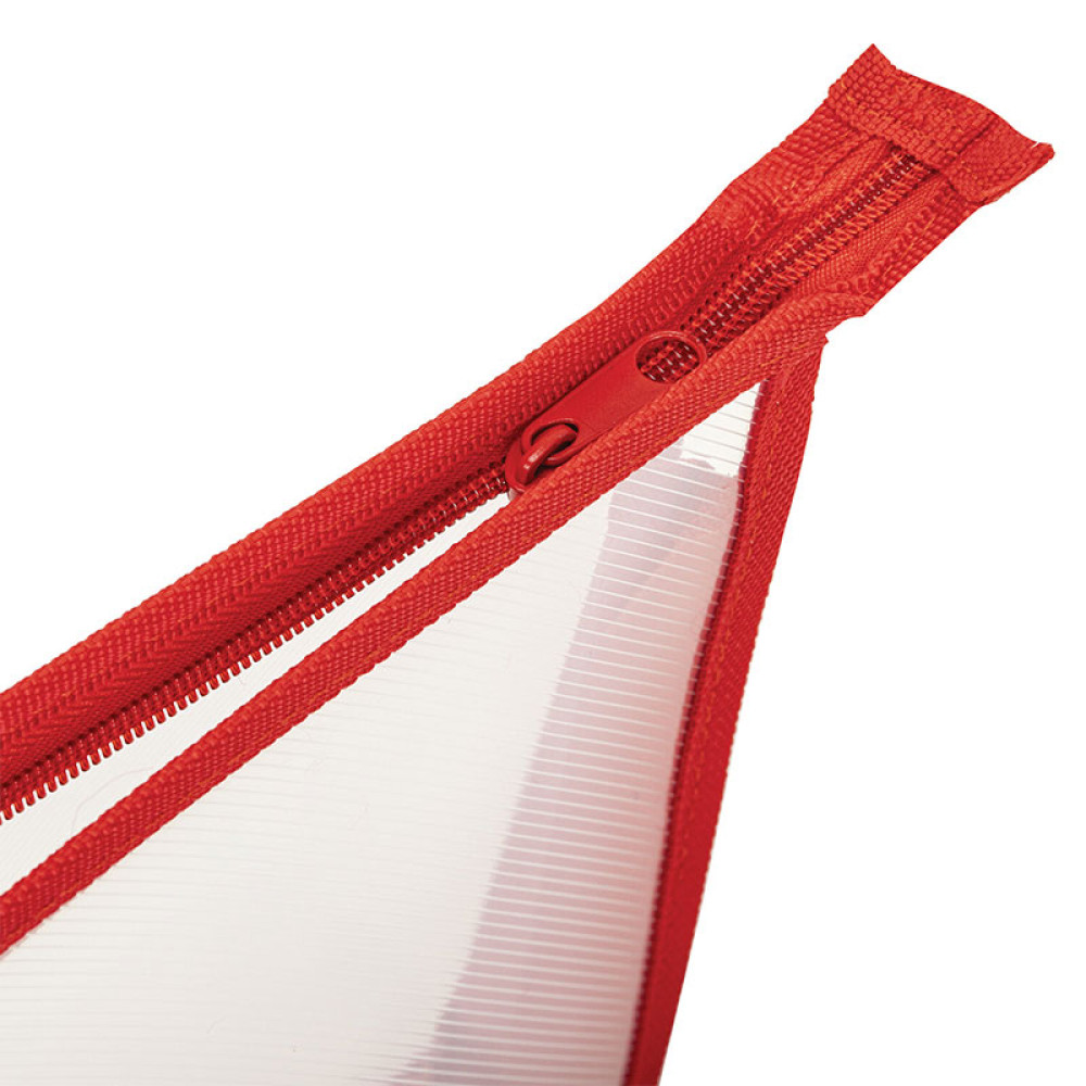 Папка для тетрадей Пифагор - А5 - На молнии - Красная Папка для тетрадей Пифагор - А5 - На молнии - Красная