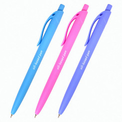 Авторучка шариковая Brauberg Fruity Pastel - Синяя - 0,7 мм - Ассорти