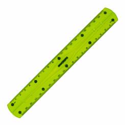 Линейка гибкая Юнландия Flex - 20 см - Зеленая