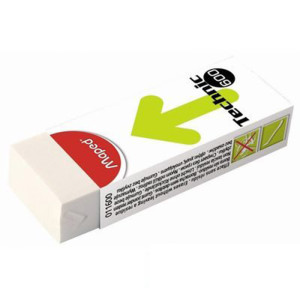 Ластик Maped Technic - 22*12*61 мм - Белый